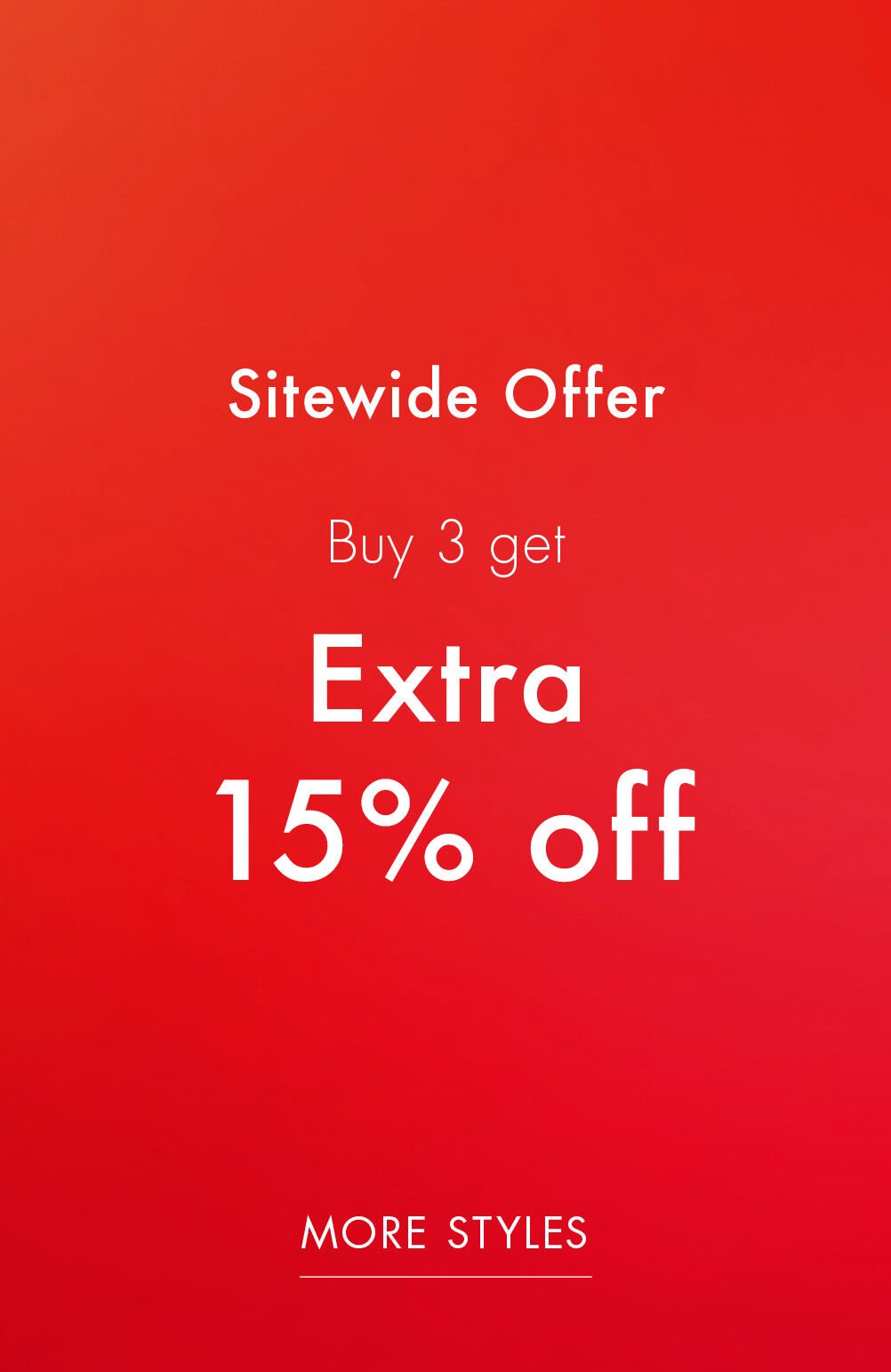 Tommy Hilfiger Sitewide Offer Buy 3 get Extra 15% off